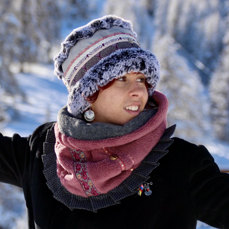 Winter - Tour de cou technique en polaire pour Femme